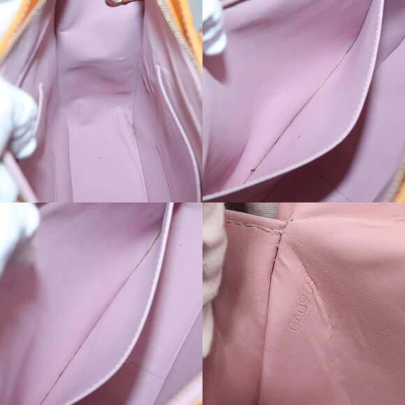 LOUIS VUITTON Monogram Vernis Columbus Bag Marshmallow Pink M91032 - Picture 12 of 12